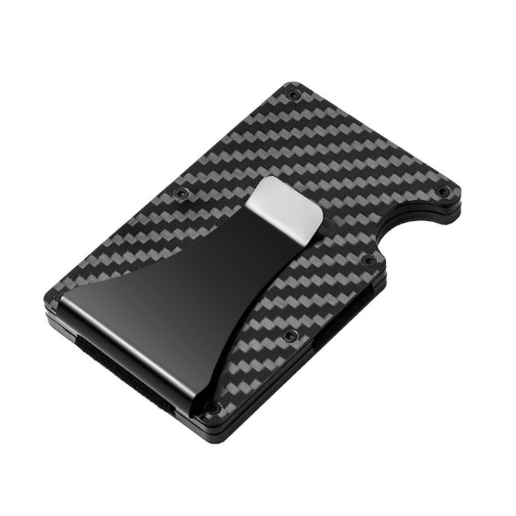 SecureCarbon Slim Carbon Fiber RFID Wallet | Card Holder for Travel & Everyday Carry