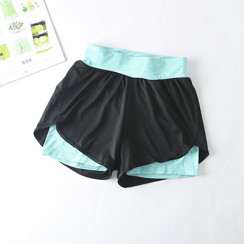 Women's Quick-Dry High-Waist Sports Shorts — Active Running Hot Pants