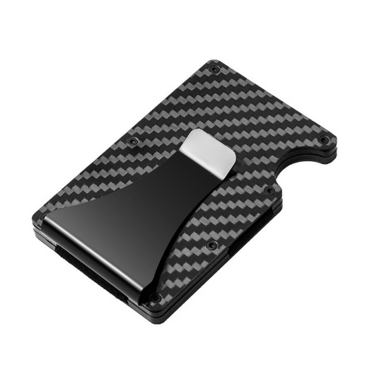 SecureCarbon Slim Carbon Fiber RFID Wallet | Card Holder for Travel & Everyday Carry