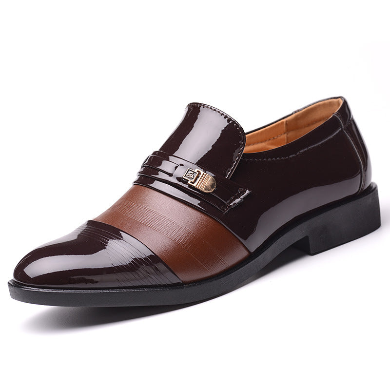 Men's Formal Cutout Leather Business Shoes