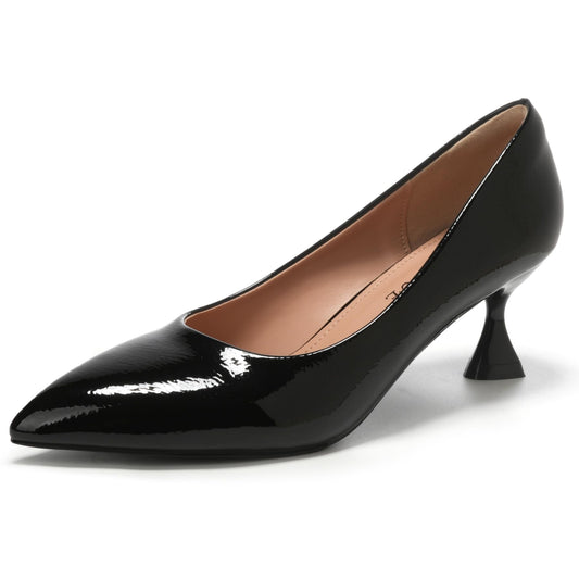 EBYNUE Women's Kitten Heel Pumps