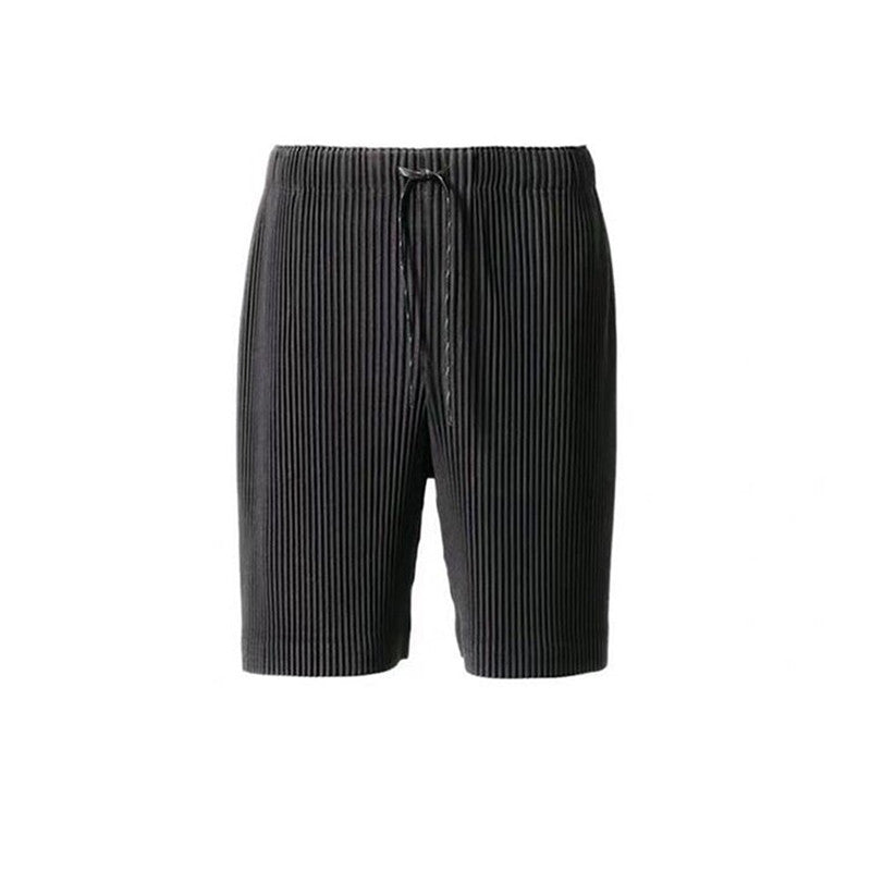 Trendy Casual Drawstring Five-Point Pants
