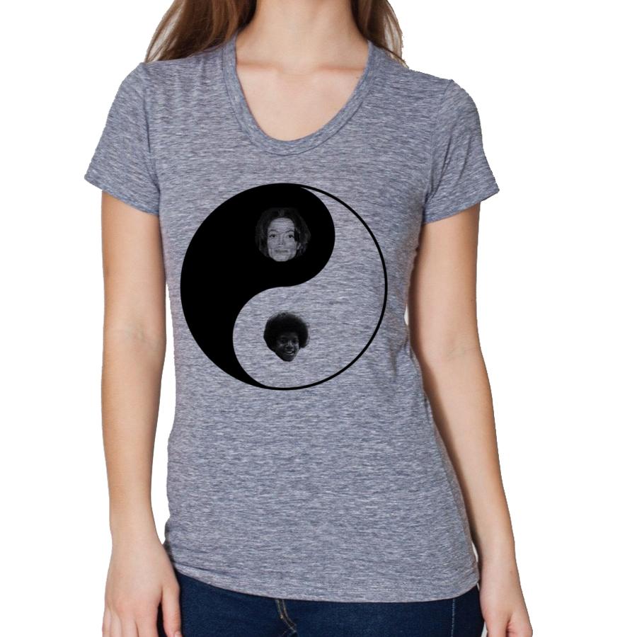Michael Jackson Yin Yang Women's Graphic Tee