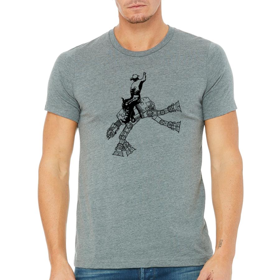 Star Wars Rodeo Funny Graphic Tee — Hand Printed in USA