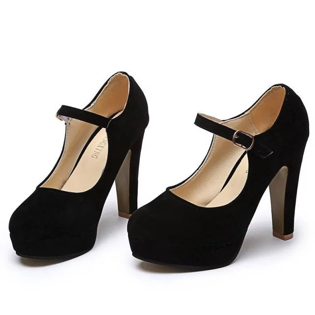 Women's Waterproof High Heel Shoes