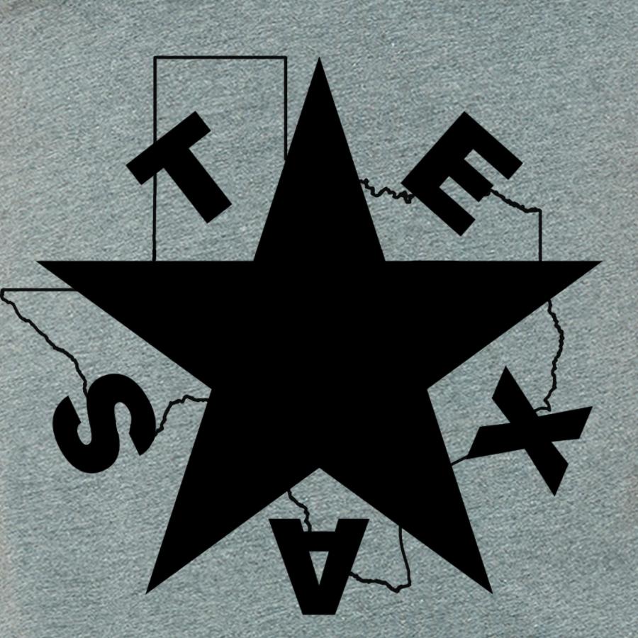 Lone Star Texas Men's Graphic Tee — Hand Printed in USA
