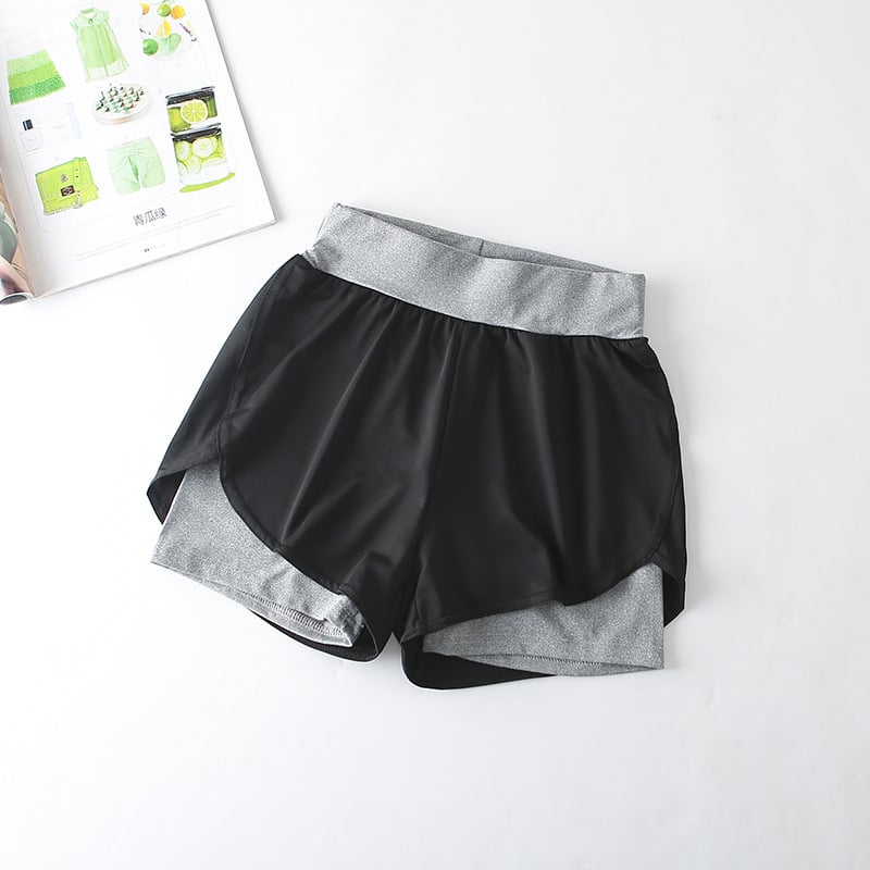 Women's Quick-Dry High-Waist Sports Shorts — Active Running Hot Pants
