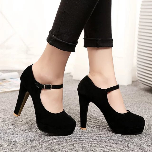 Women's Waterproof High Heel Shoes