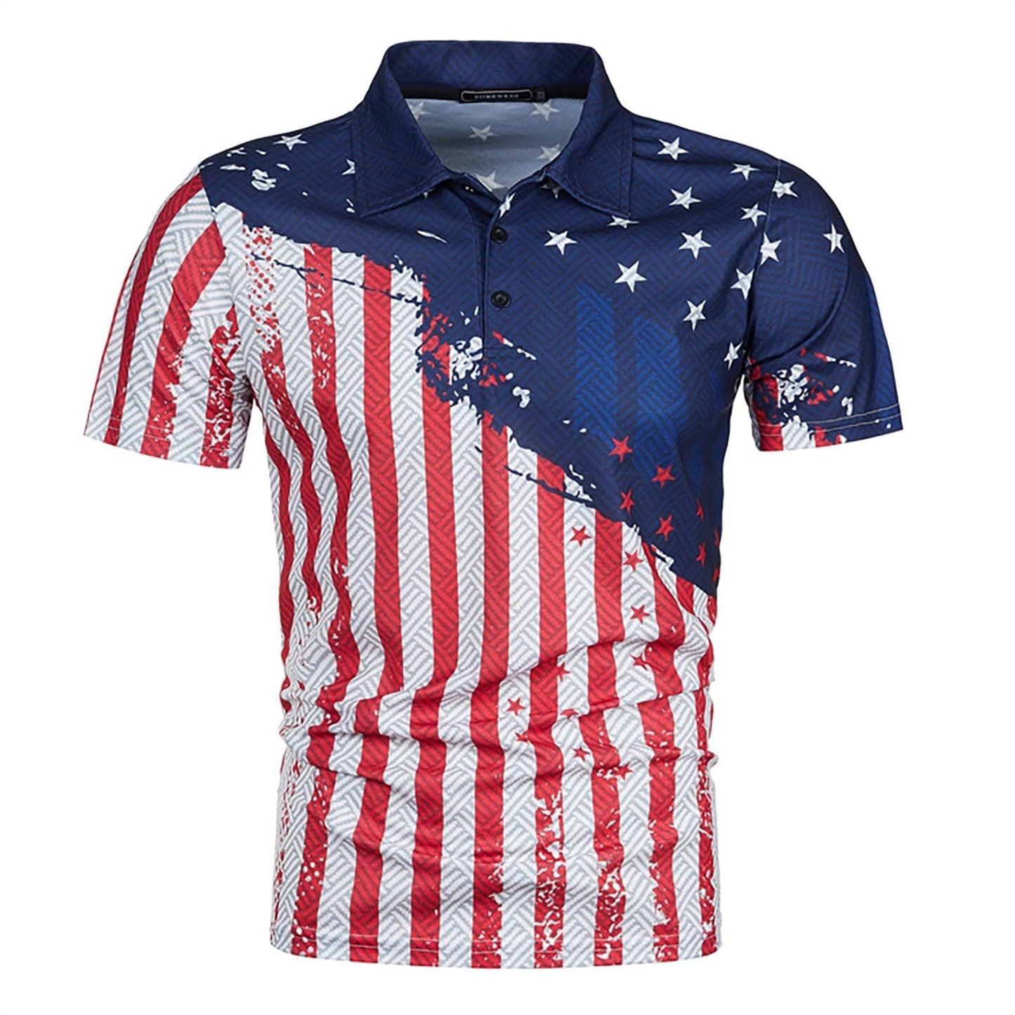 Men's 4th of July American Flag Muscle Tee