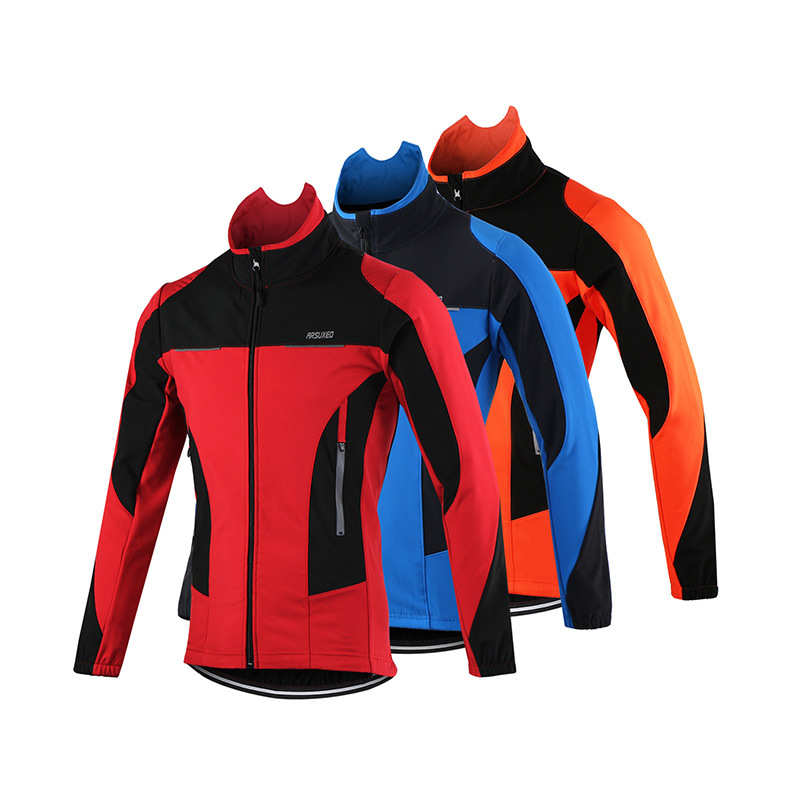 Rainproof Fleece Cycling Coat
