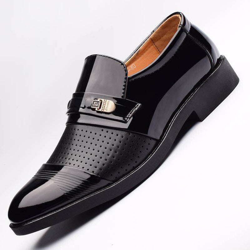 Men's Formal Cutout Leather Business Shoes