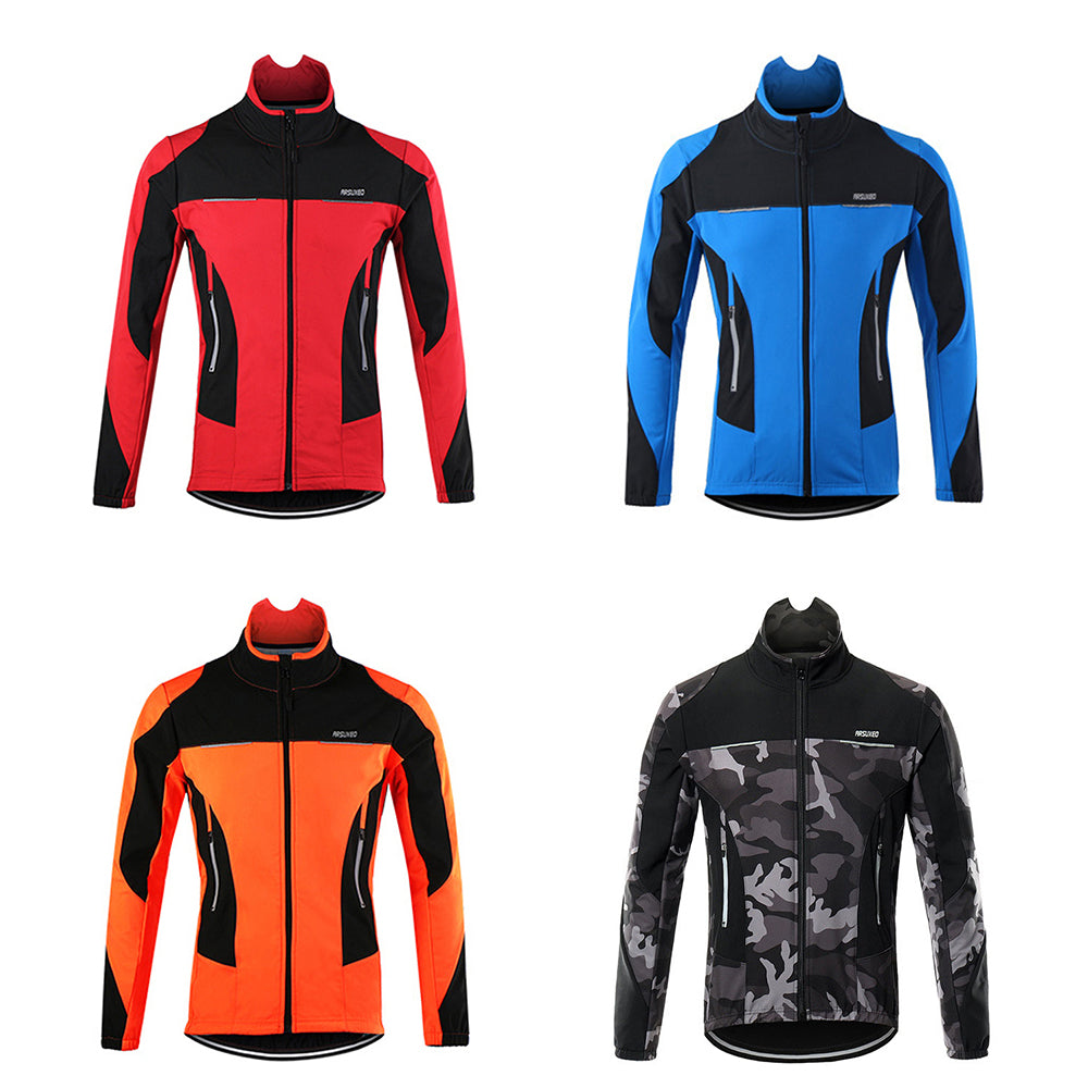Rainproof Fleece Cycling Coat