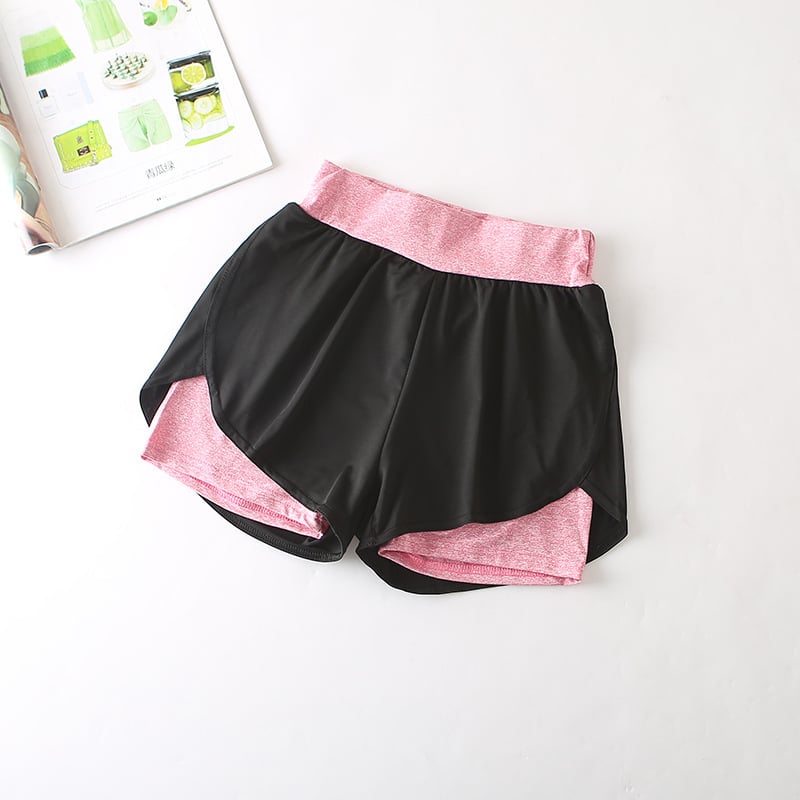 Women's Quick-Dry High-Waist Sports Shorts — Active Running Hot Pants