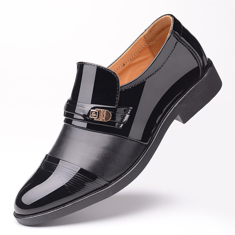 Men's Formal Cutout Leather Business Shoes