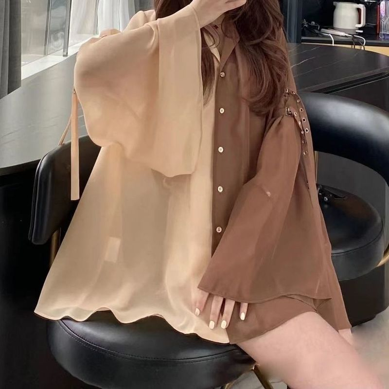 Women's Harajuku Korean Aesthetic Shirt Dress — Casual Chic