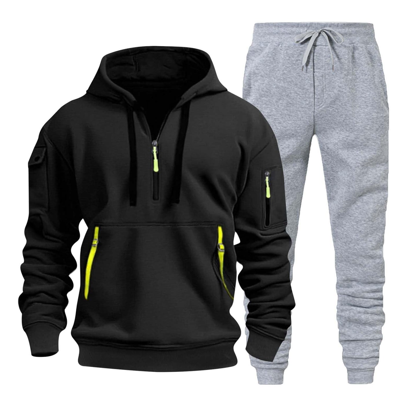 Men's 2-Piece Tracksuit Set — Hoodie & Jogger Sweat Suit