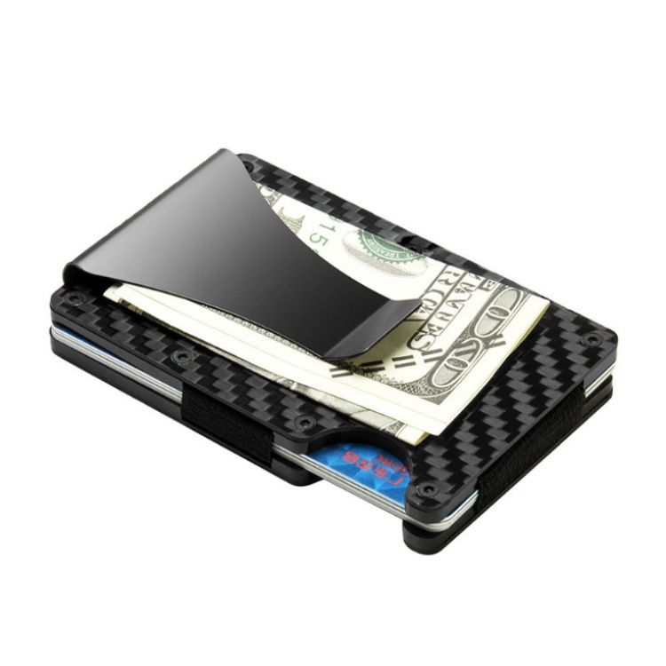 SecureCarbon Slim Carbon Fiber RFID Wallet | Card Holder for Travel & Everyday Carry