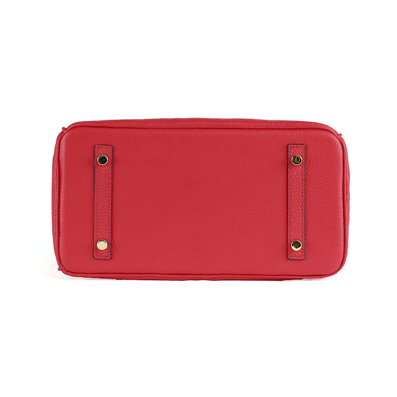 Women's First Layer Cowhide Handbag — Premium Leather Shoulder Bag