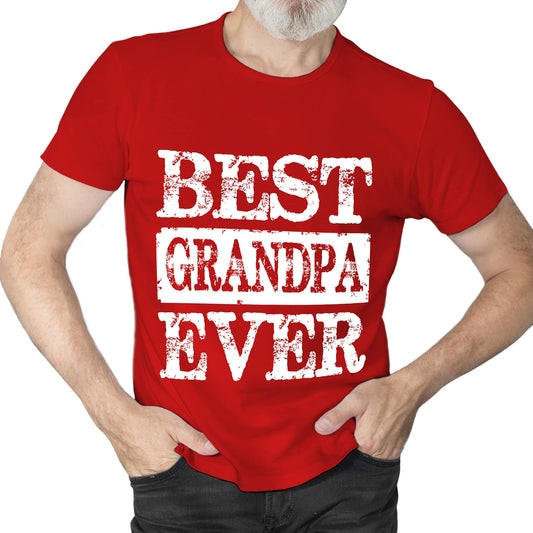 Best Grandpa Ever T-Shirt – Father's Day Gift for the Grandpa Who Did It Twice
