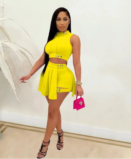 Summer Chic Two-Piece Set